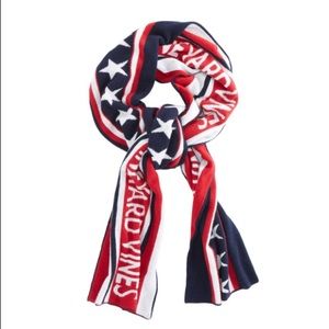 NWT Vineyard Vines Boys Red, White and Blue Scarf
